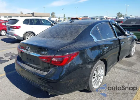 2019 Infiniti Q50 3.0T Luxe from USA, damaged, VIN JN1EV7AP0KM540474
